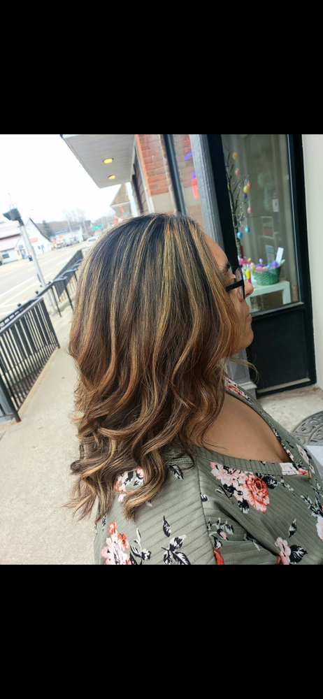 Highlight Lowlights Long Hair