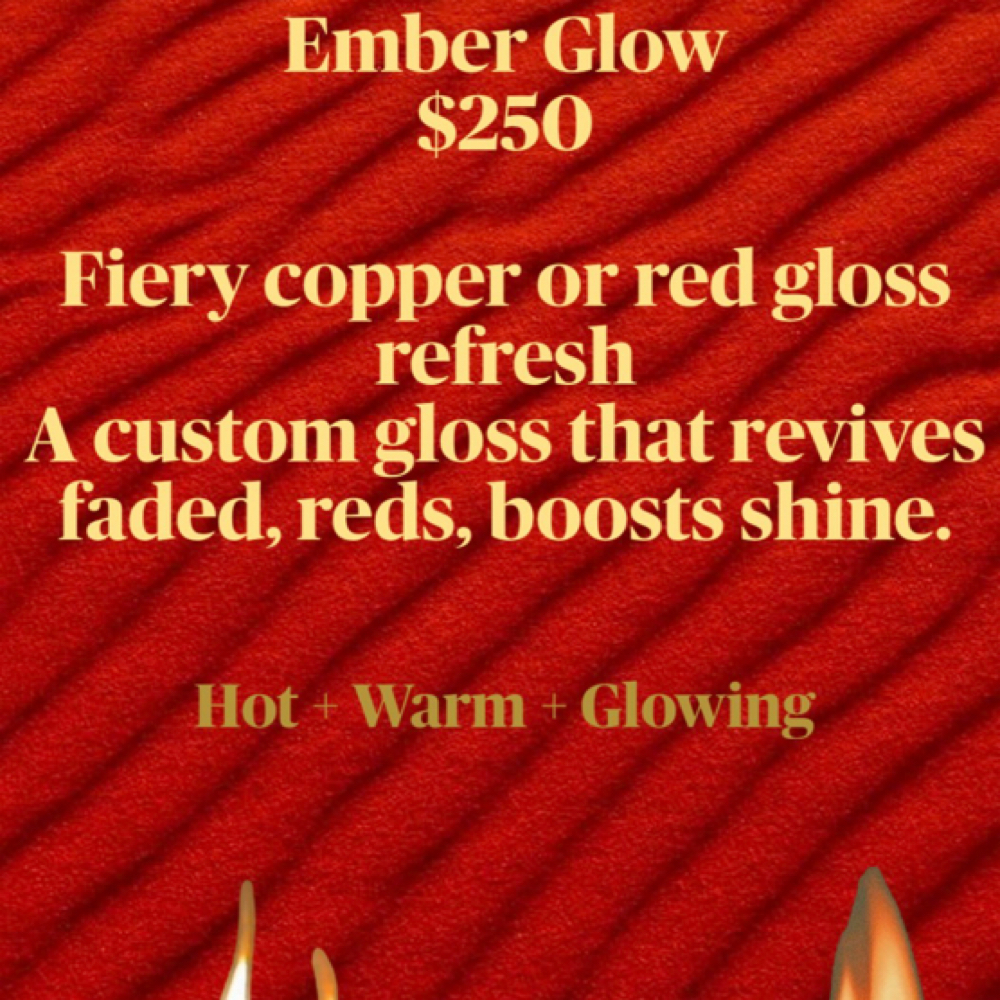 Ember Glow at The Blonding Baddie in Louisville, KY