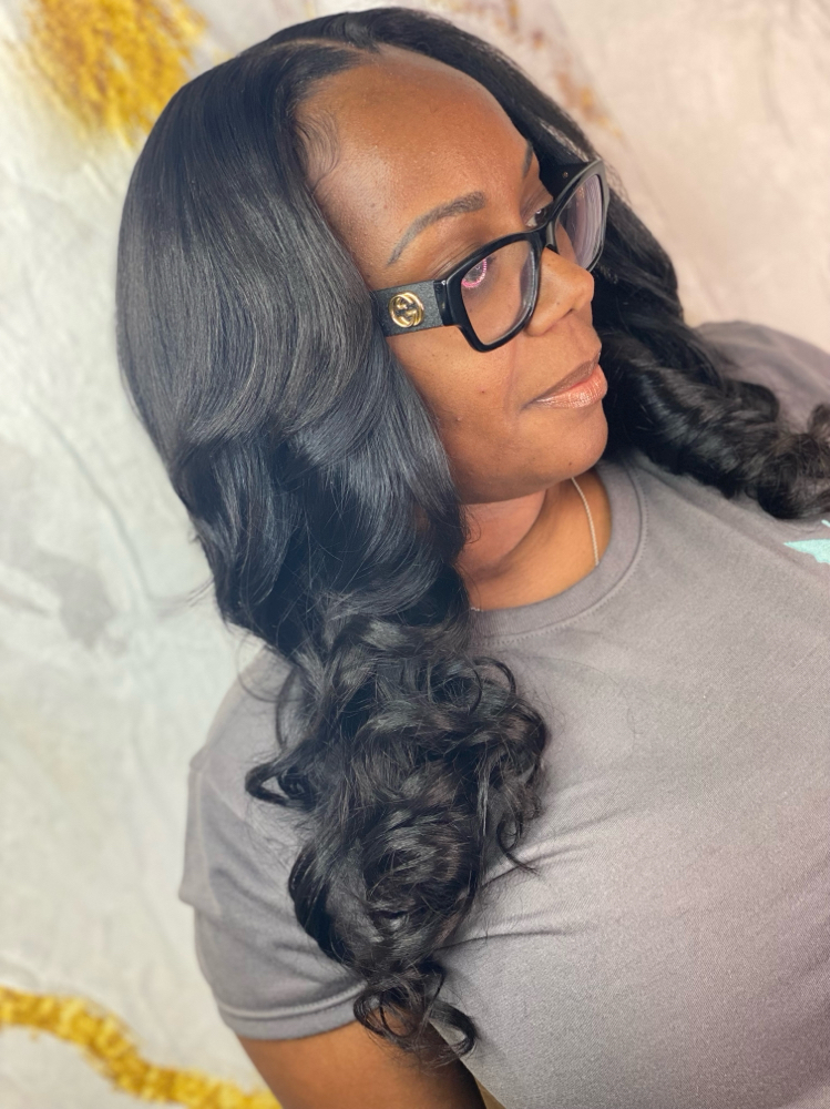 Closure Sew-in at Silked Artistry in Westland, MI