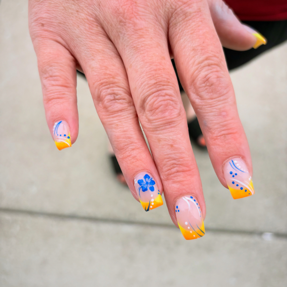 Tier Two Nail Art at Hales Nails in Jeffersonville, IN