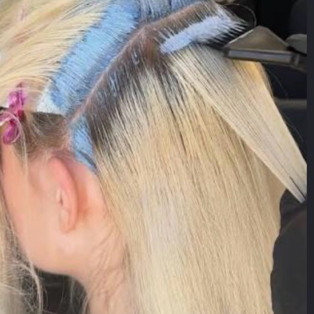 ALL Bleach Touchup Style included at JessFIXXhair in Lubbock, TX