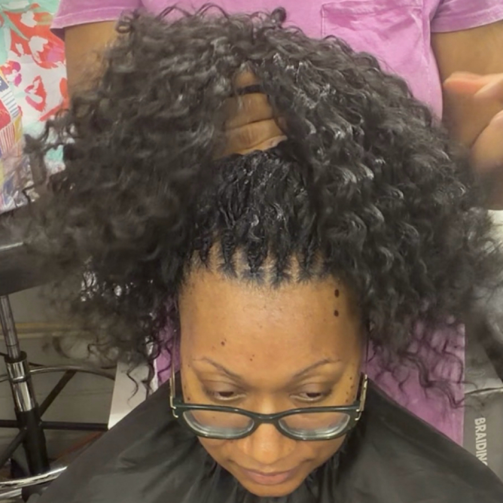 Loose Hair Crochet at Oyintare Hair ATL in Fayetteville, GA
