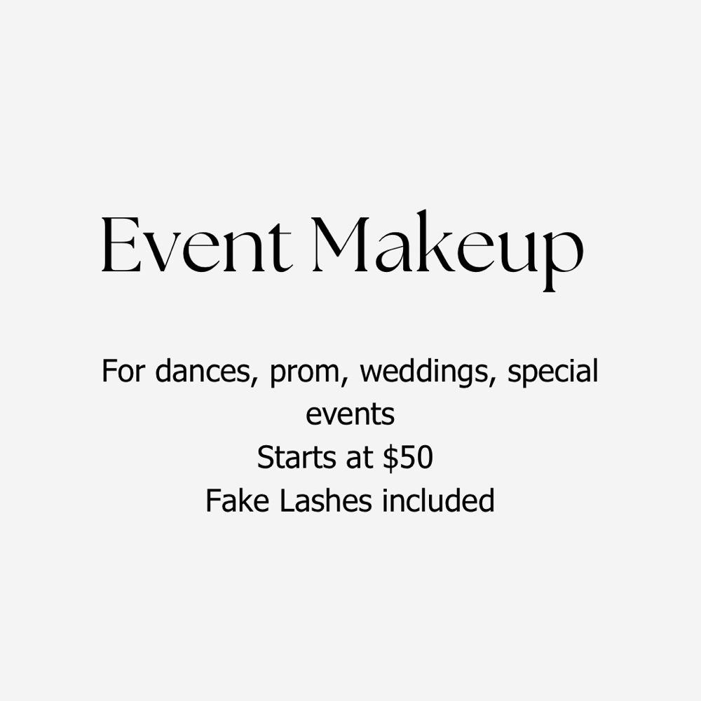 Event Makeup