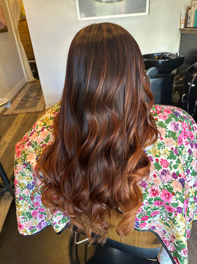 Hair Extentions Consultation at Bohemian Rose Salon in Woodland, CA