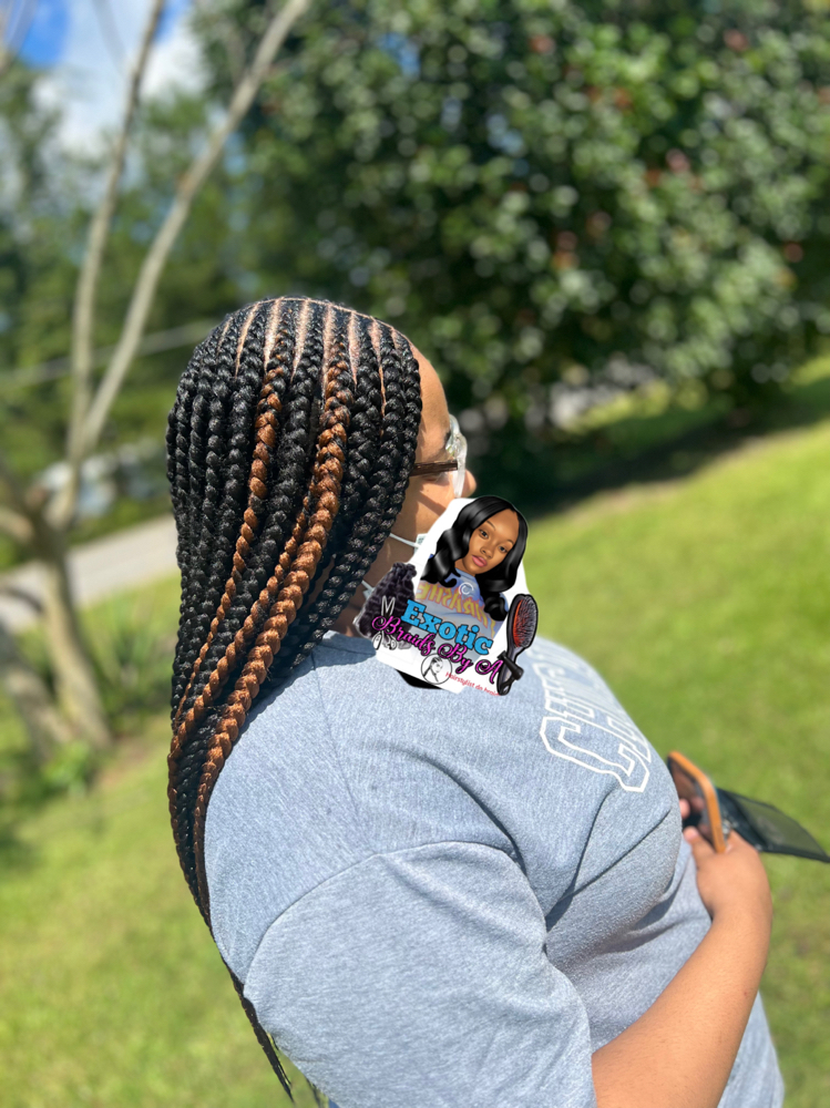 Large Tribal Braids
