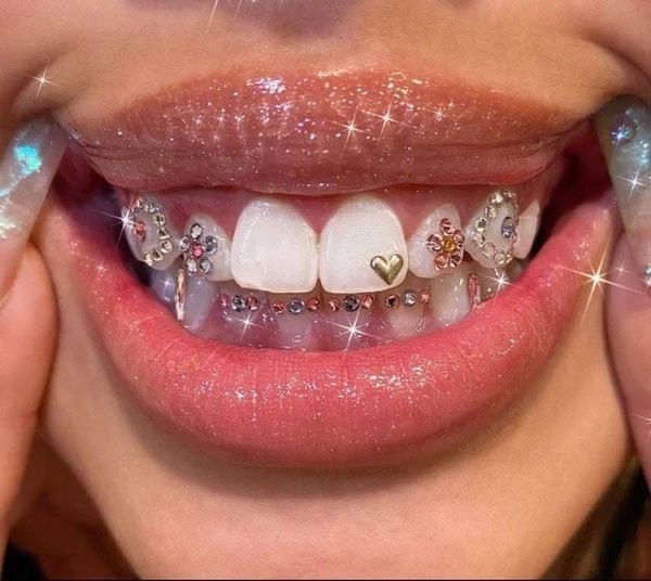 Swarovski Crystal Tooth Gems