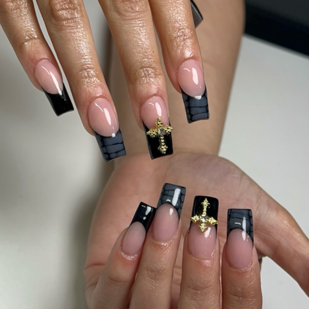 Long Acrylic Full set at Nails.byava in templeton, MA