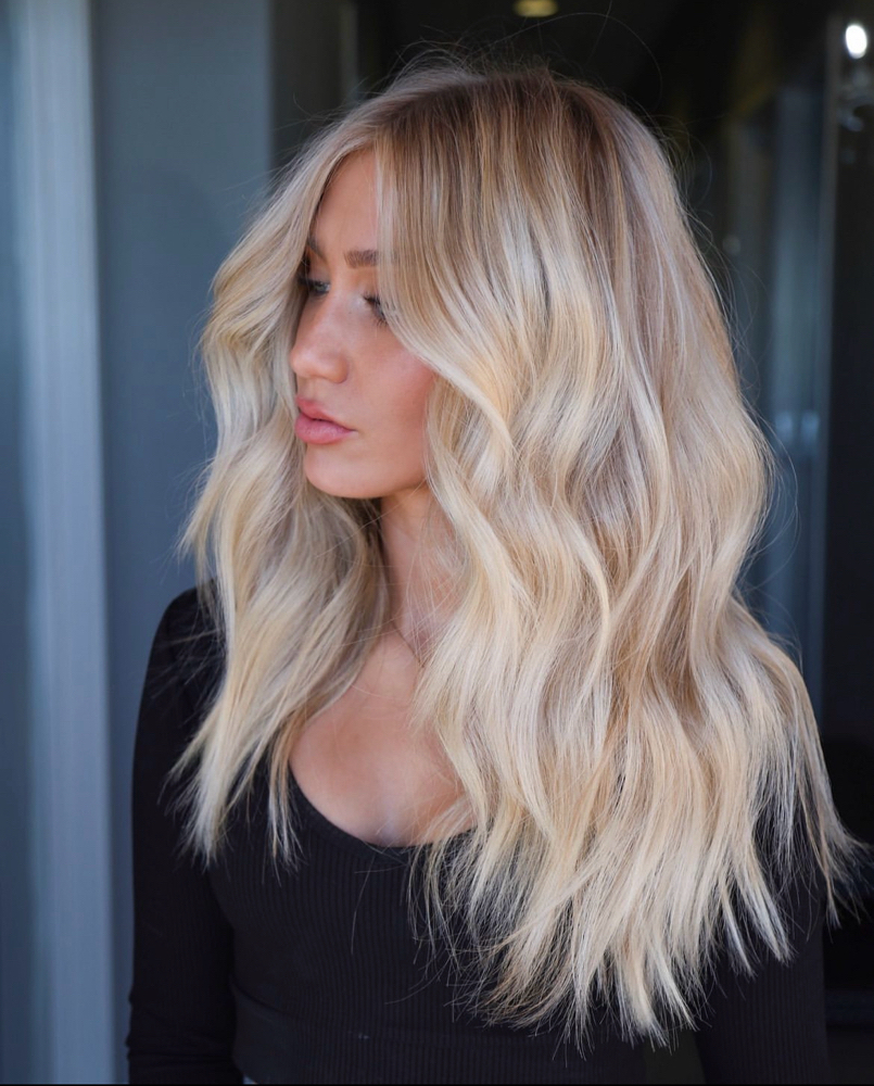 Partial balayage