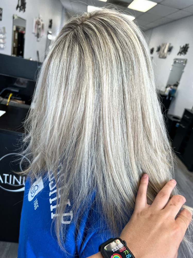 Partial Highlite Long Hair