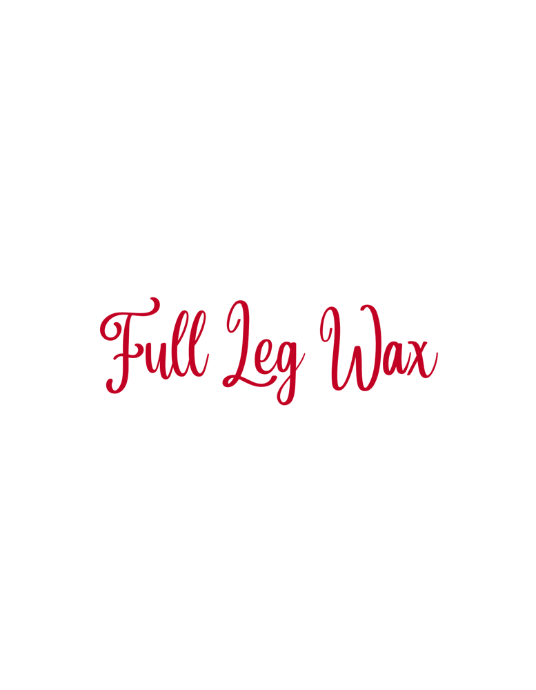 Full Leg Wax