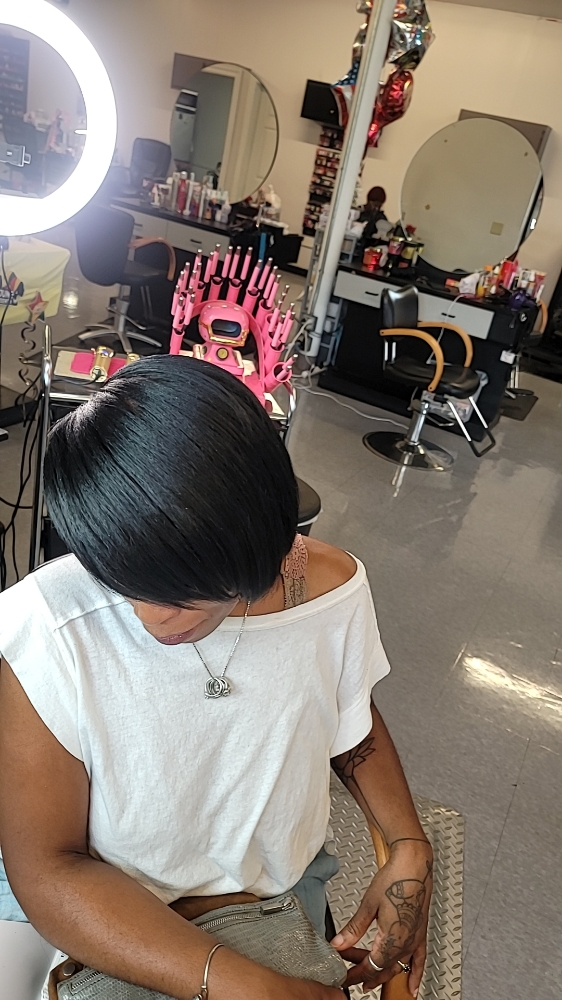 Wrap Straight Iron Services