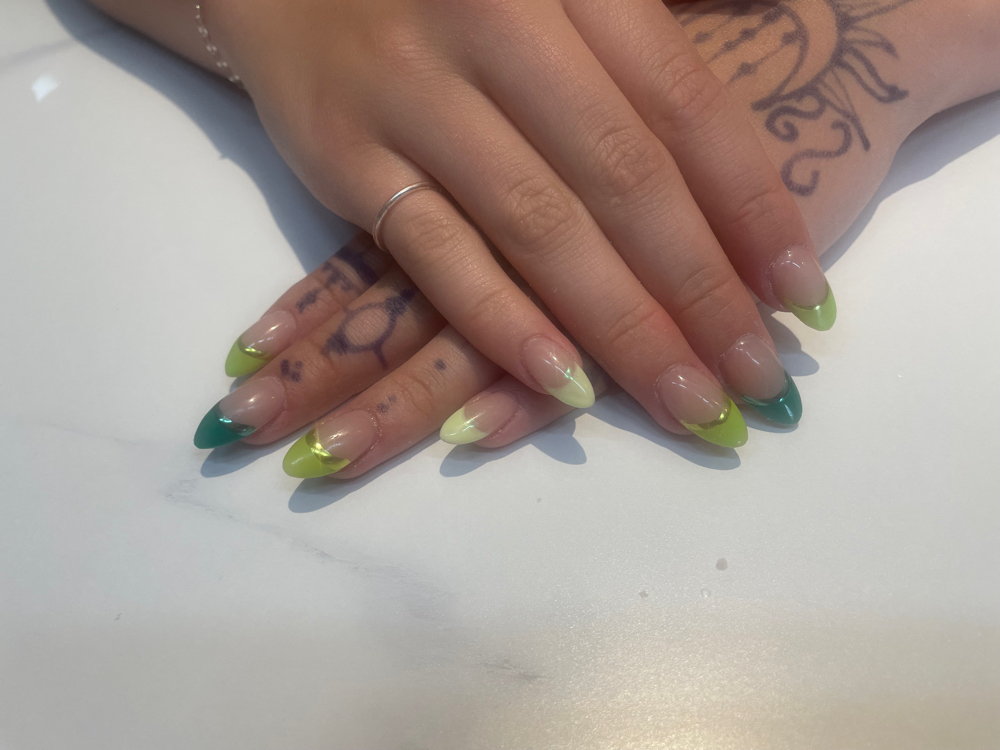 Acrylic fill with Gel