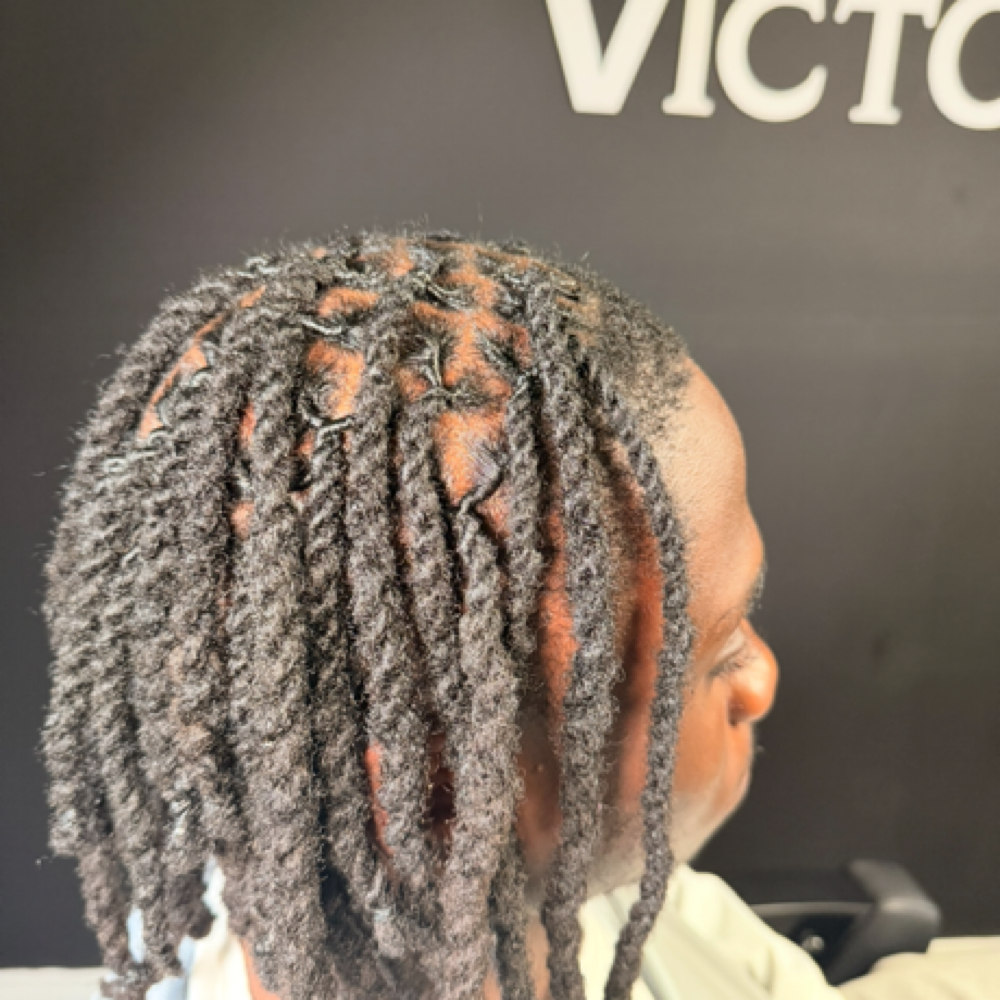 Sm/S 2 Stand Twist Retwist at Crowned By Victoria in Birmingham, AL