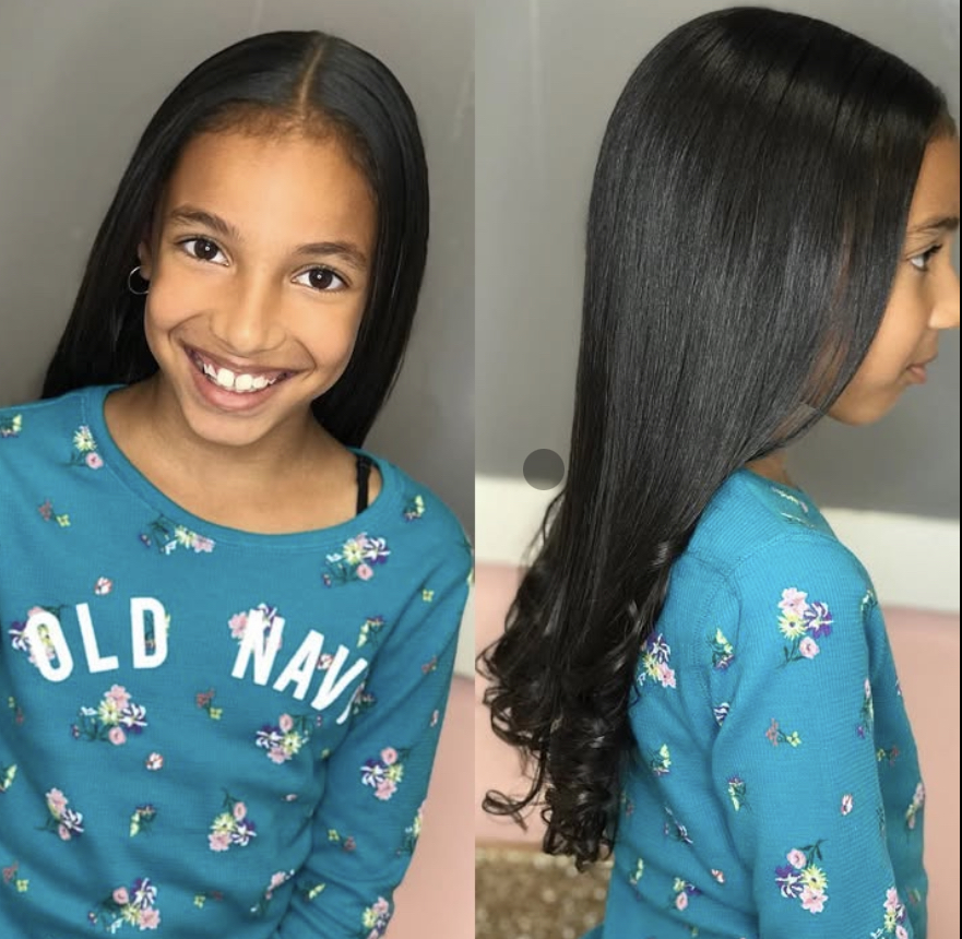 Wash & Blowdry WITH Flat Iron