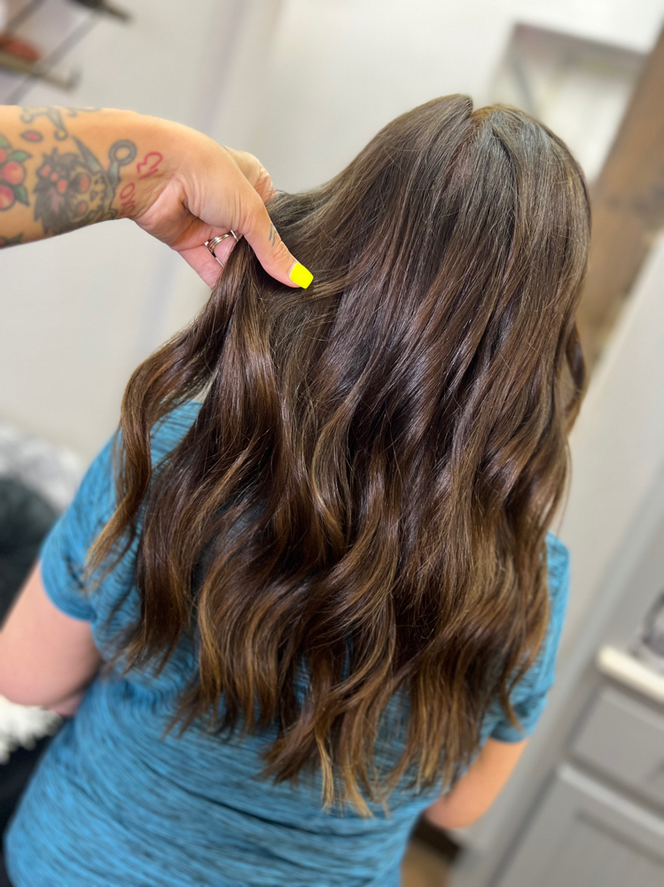 1 Row Handtied Extension Move Up at Hair By Jess Welte in Yukon, OK