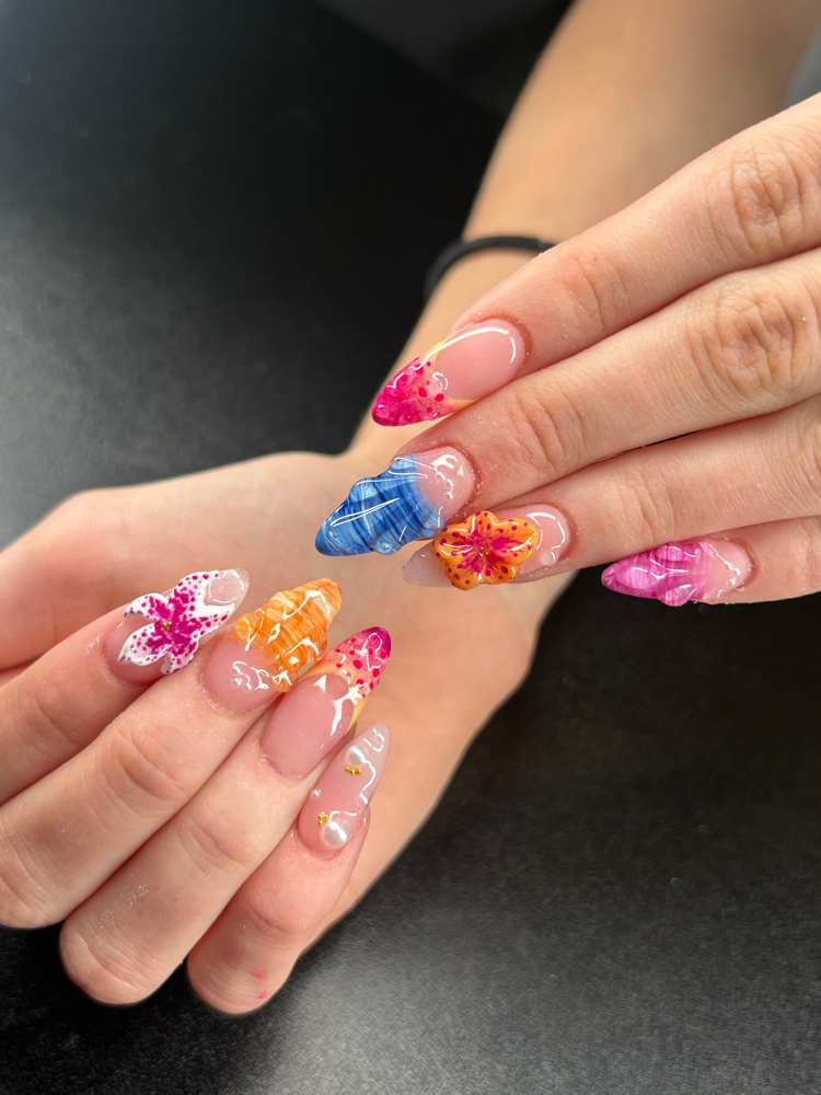 Long Acrylic Set