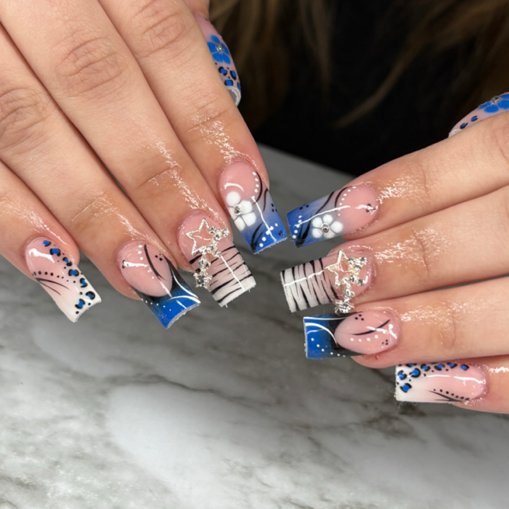 Long Acrylic Set at Sophies Nails in Angola, IN