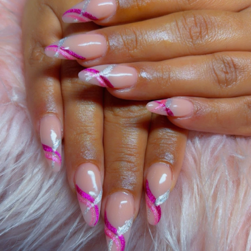 #9 French Tip Freestyle at Kandys Glam Bar LLC in San Antonio, TX
