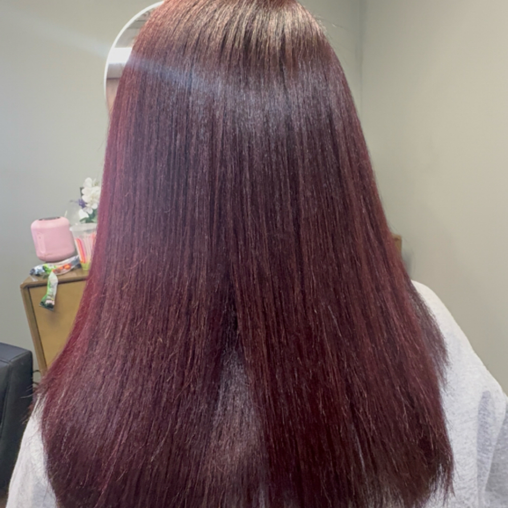 One Solid Color Root To End at Ky’Nesia Kenyce in Canton, OH