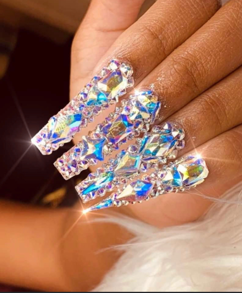 Full Bling Nail Or Toe Nail