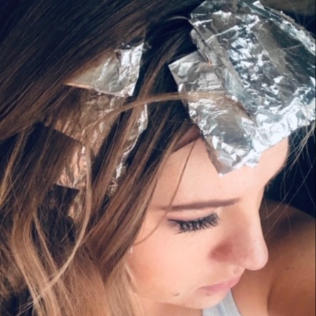 Mini Foil - Blonding at MDS Beauty Salon in Frisco, TX