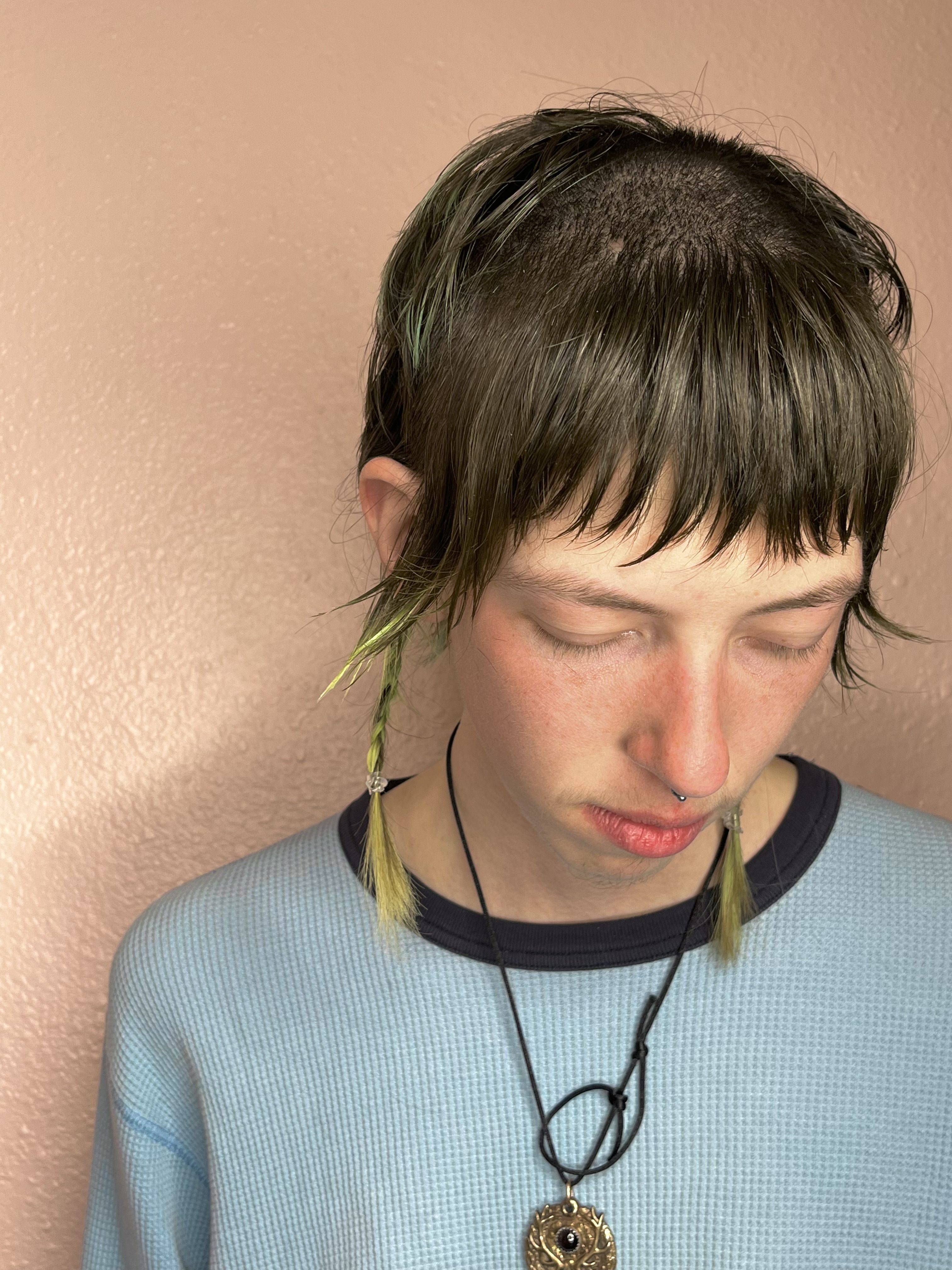 Short Haircut Transformation at Thee Mad Hairdresser in Fresno, CA