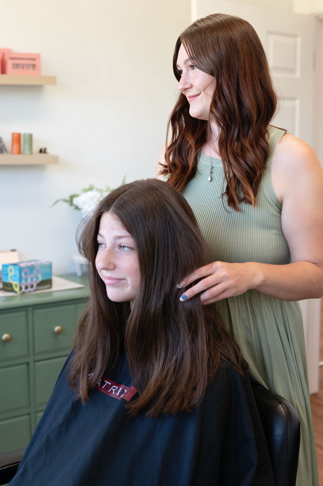 Haircut Wash + Style