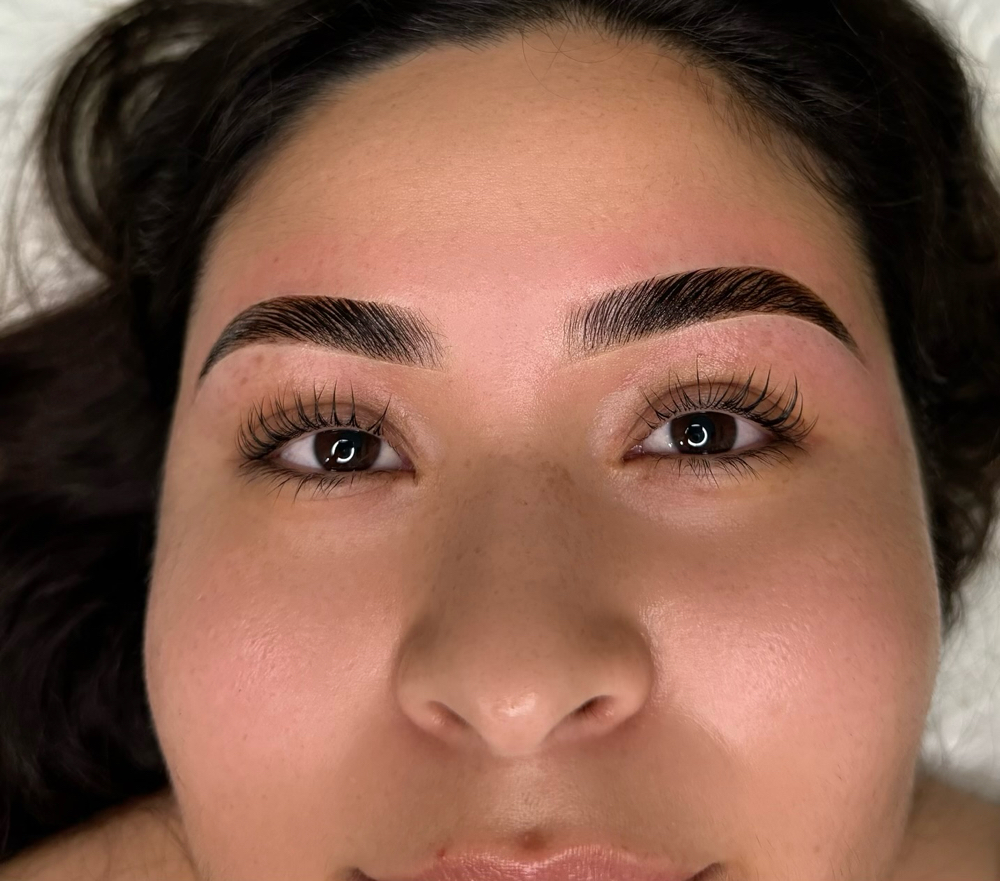 Eyebrow Lamination And Tint