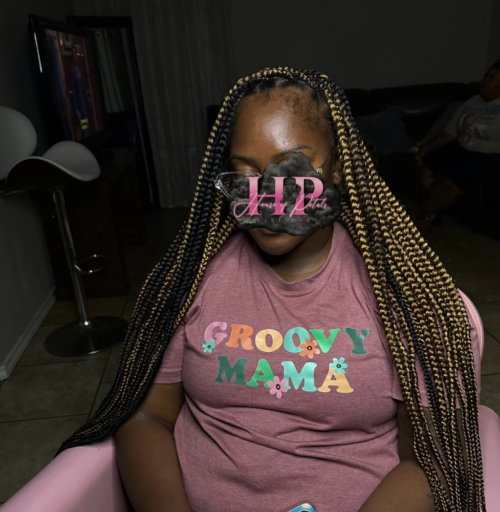 Knotless Over Locs