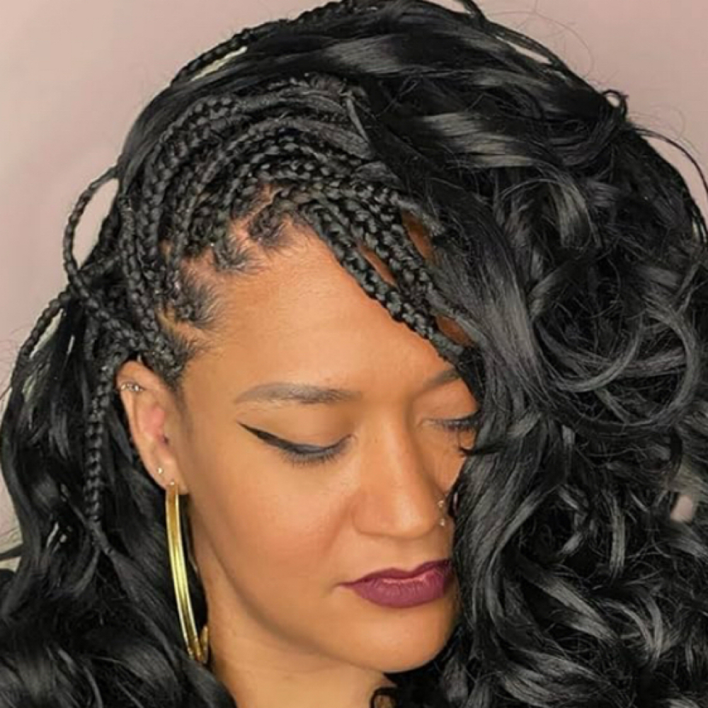 Loose Curl Box Braid Crochet