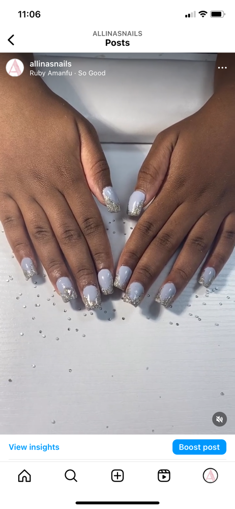 Gel Xtensions+Gel Polish