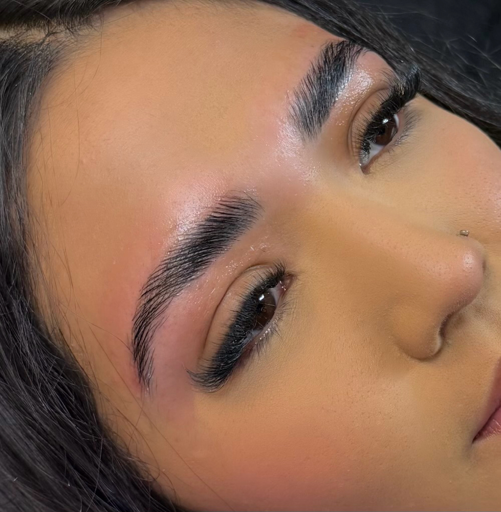 Lamination with Tint and Brow Wax