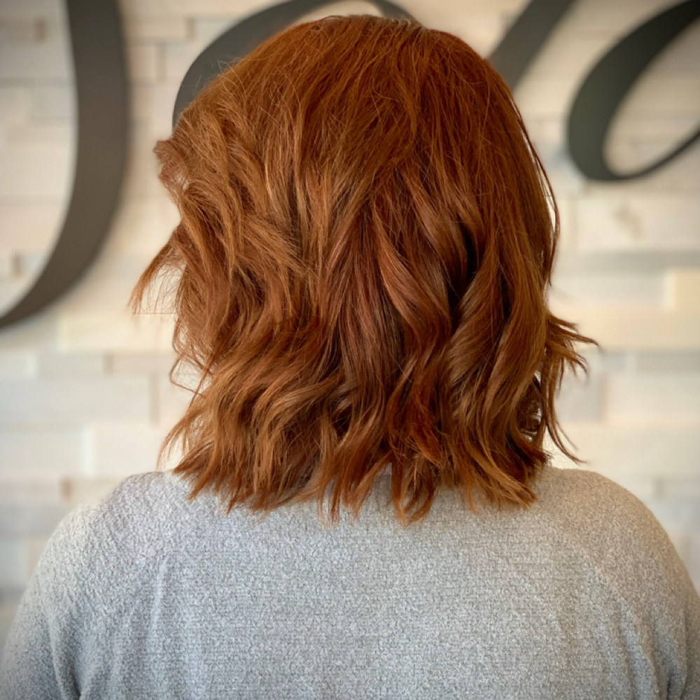 All Over Color With Haircut at Serensnippity in Perrysburg, OH