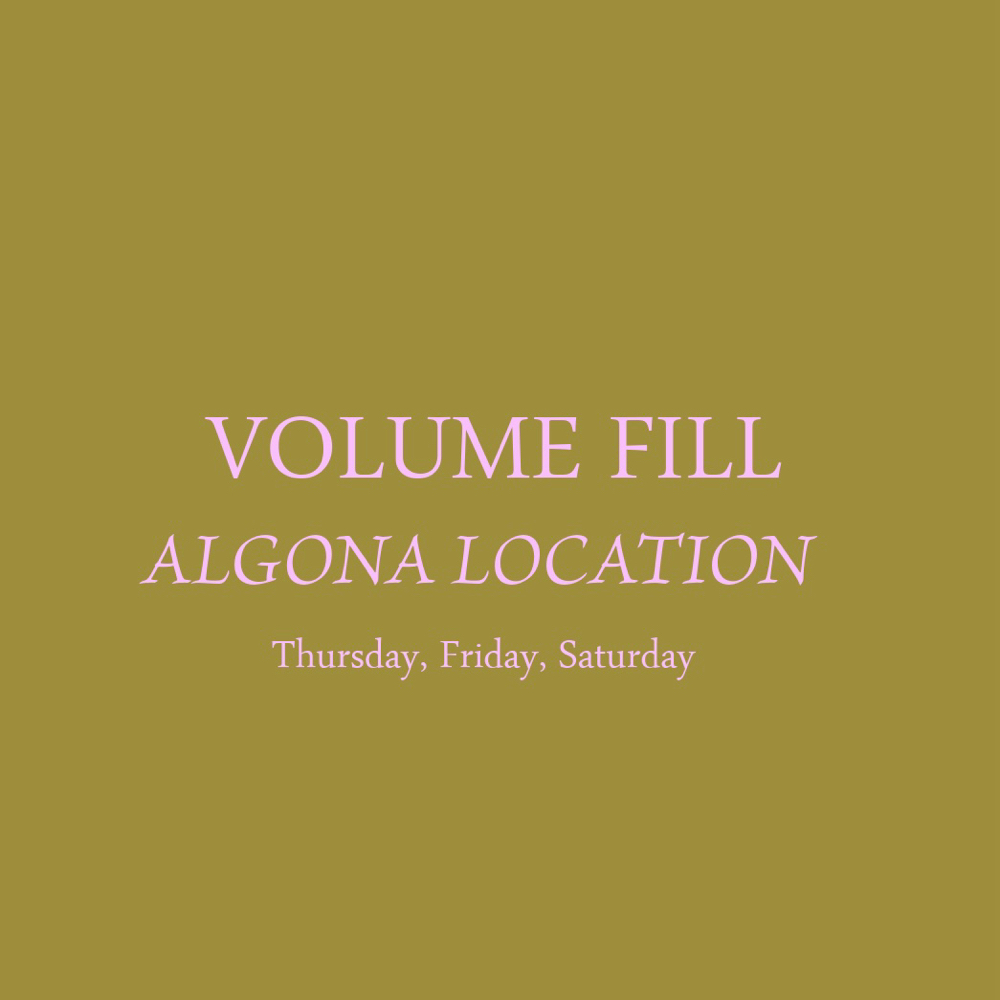 Volume Fill ALGONA at Cady’s Esthetics in Algona, IA