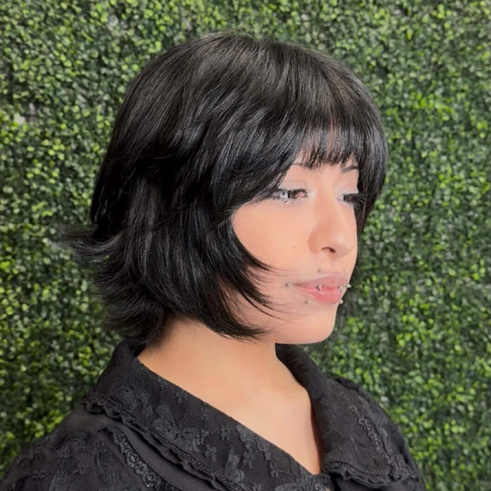 Extra Short Haircut With Rey at Looks That Kill Salon in Houston, TX