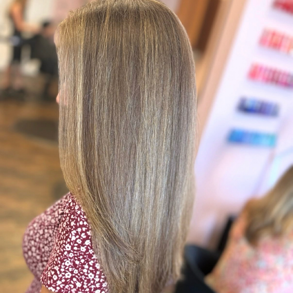 Gloss & Blowout at Mane Beauty Bar in Englewood, FL