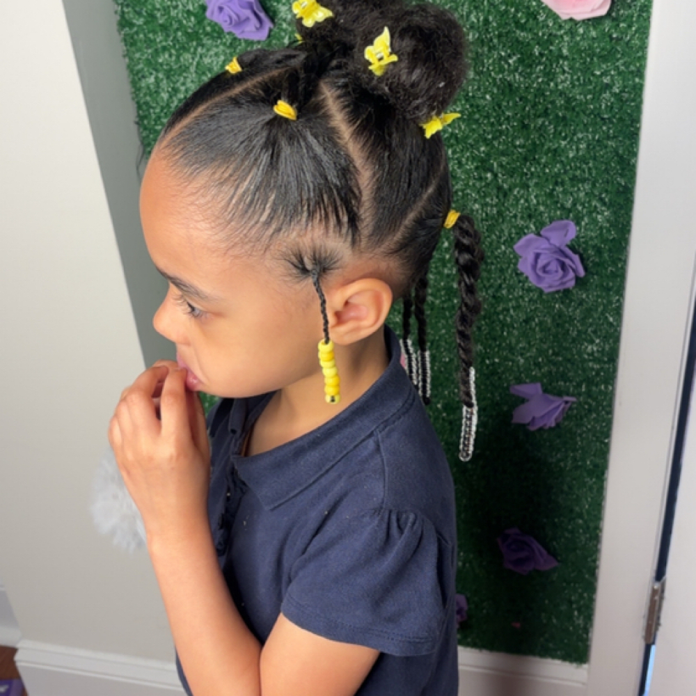 Kid Styles 7and Under at Alluring Locs by Choc in Salisbury, MD