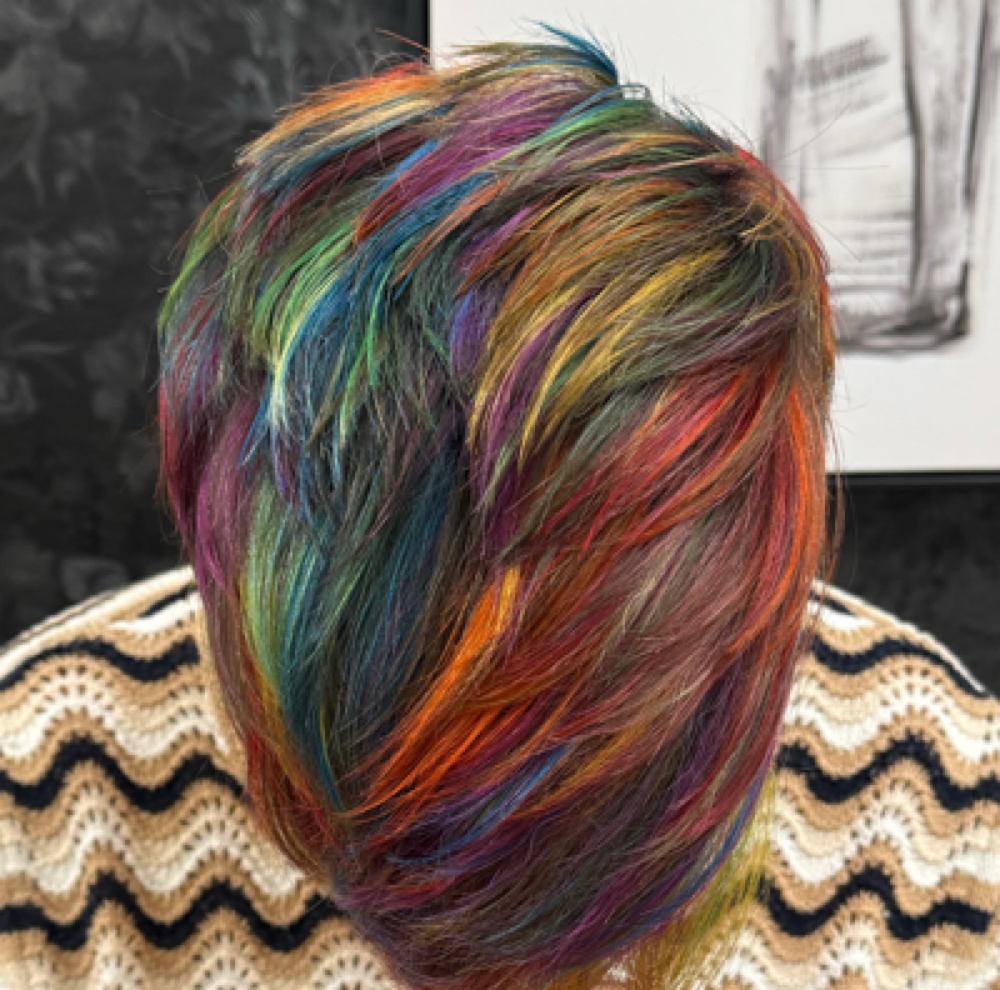 Custom Vivid Color Consultation at Bangz in San Antonio, TX