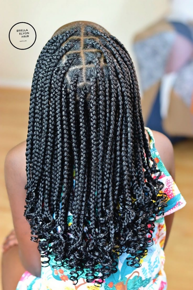 Kids Short Box Braids