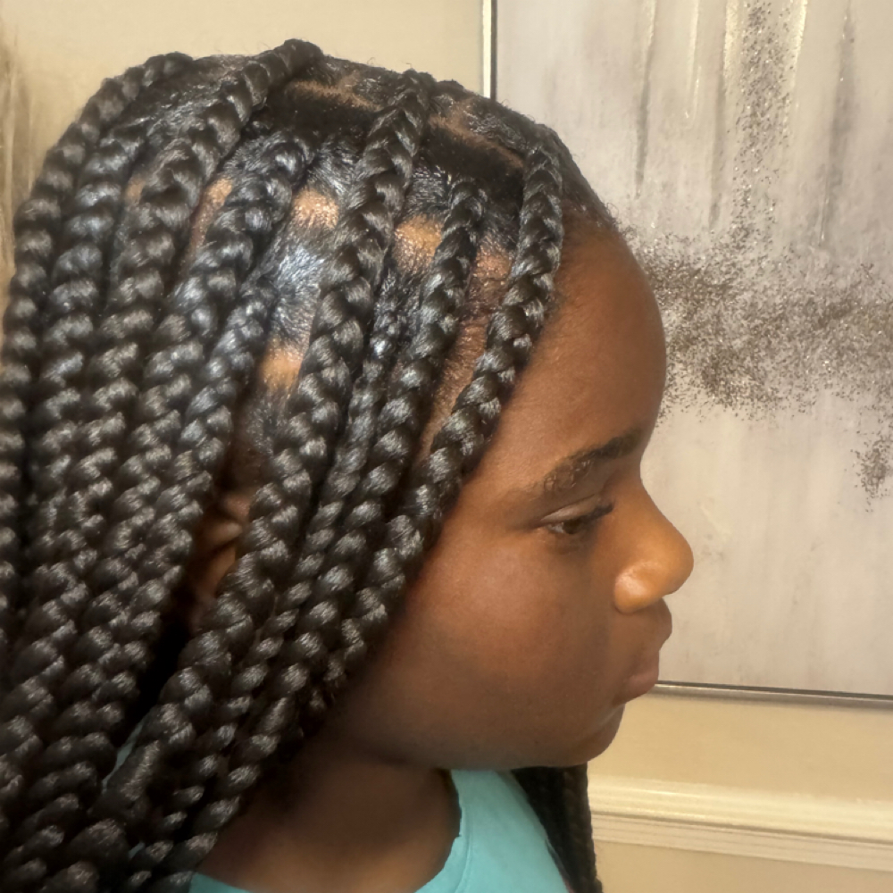 13 & Under Large Knotless at Shanelle Luxe Studio in Montgomery, AL