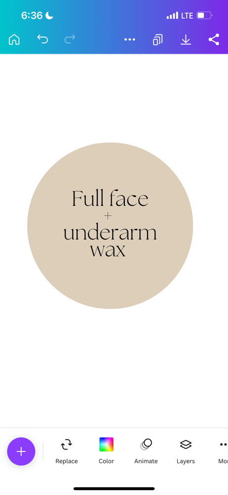 Full Face + Underarm Wax