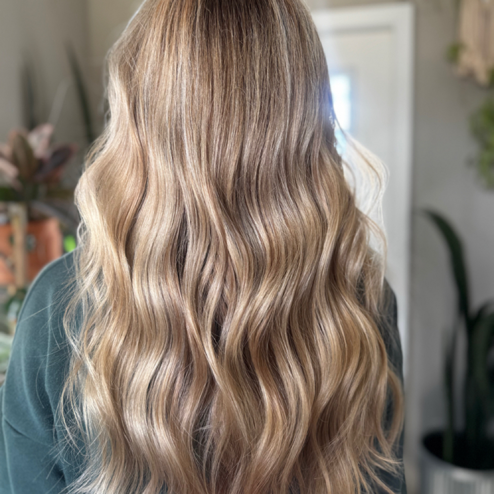 Full Custom Foil & Haircut at Hair by Kelsey Clark in Lizton, IN