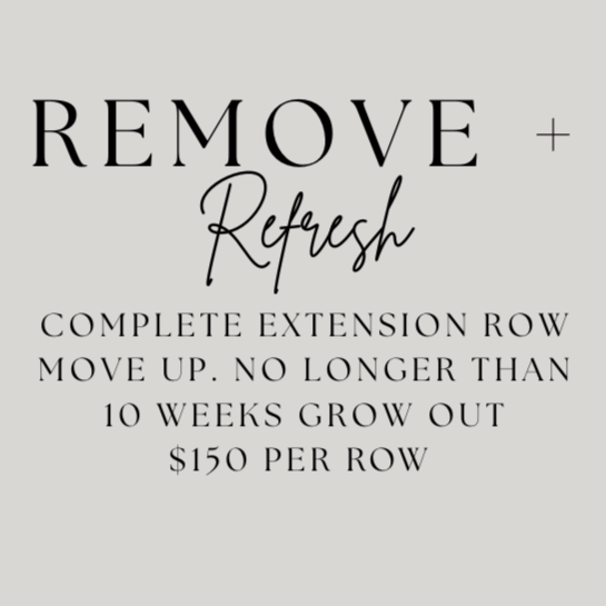 Row move up at TaylorMadeHair Co in Anchorage, AK