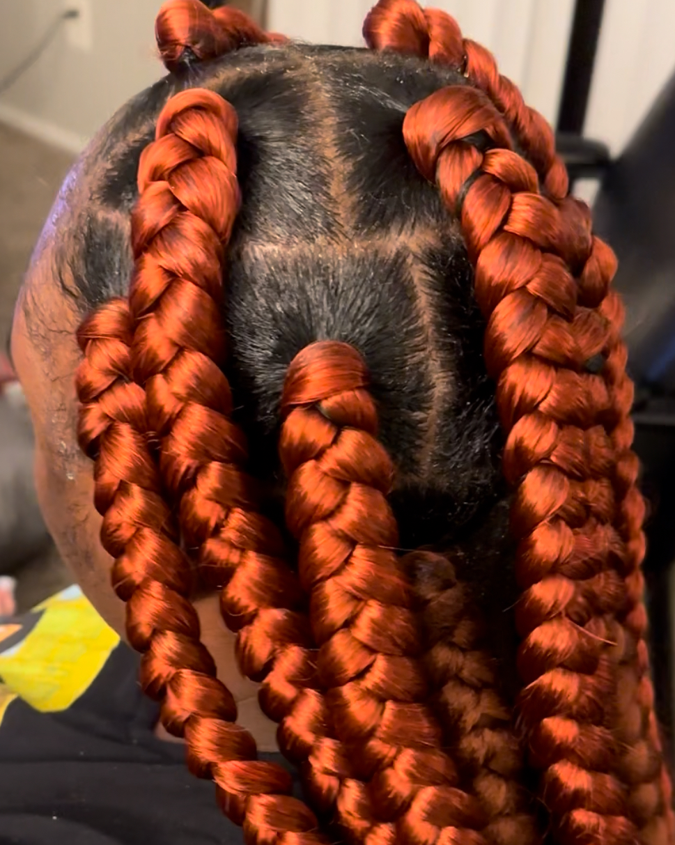 Box Braids (jumbo) at Cali Slayz LLC in Antioch, CA