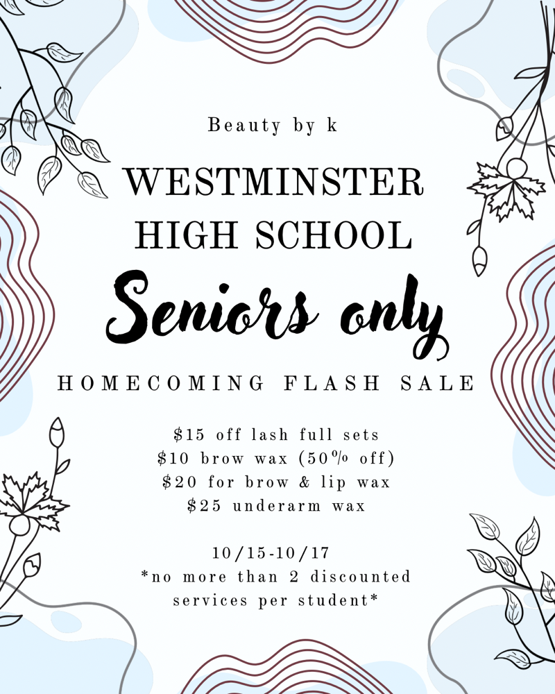 Hoco Flash Sale✨ WHS seniors Only