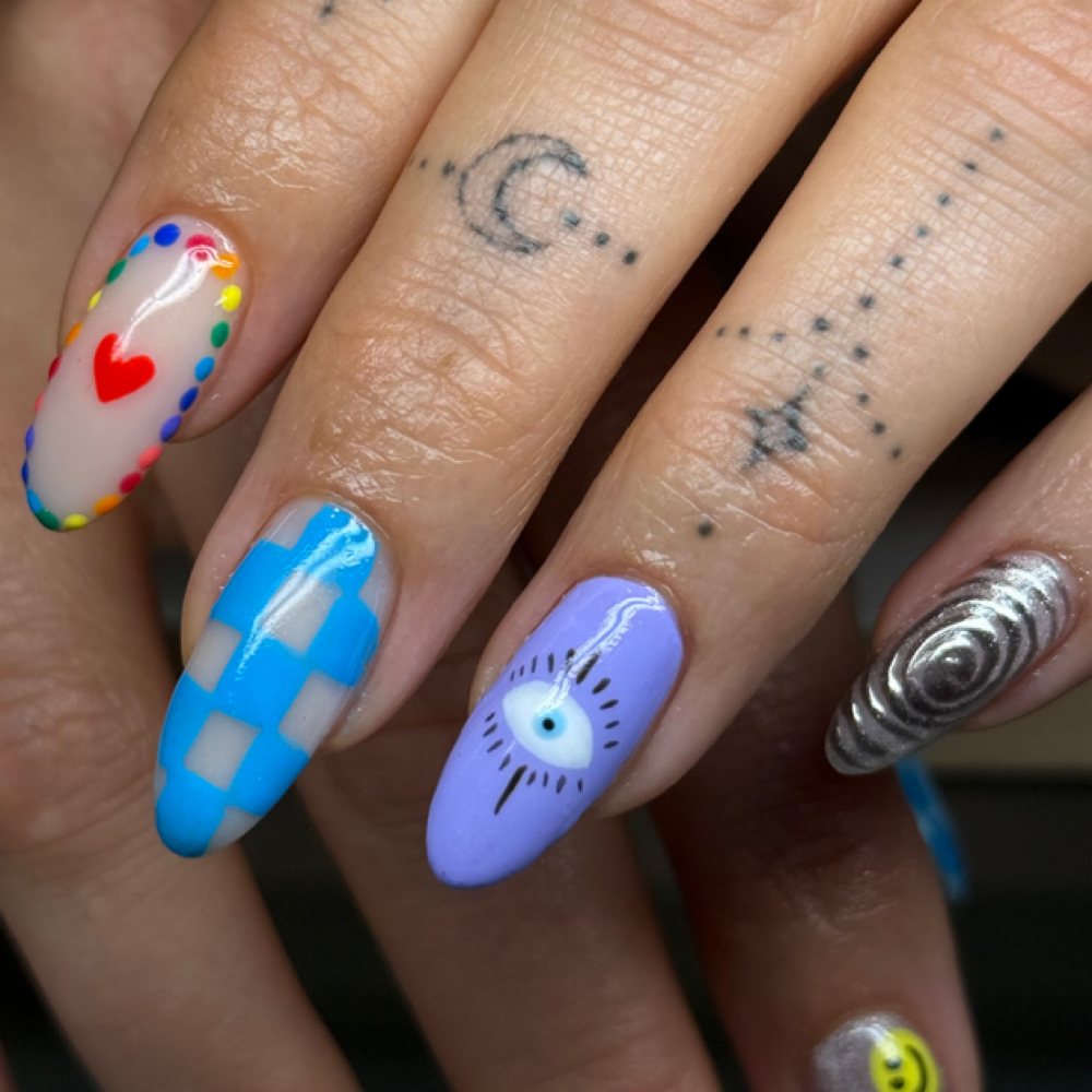 Full Set FiberGlass Extensions at Nicoletto Nails in Napa, CA