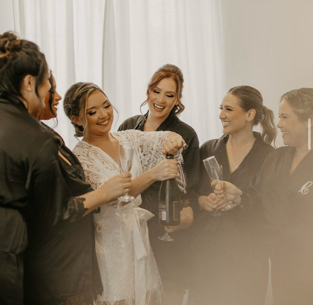 Bridal/non Bridal Party at Karinaglamz in San Jose, CA