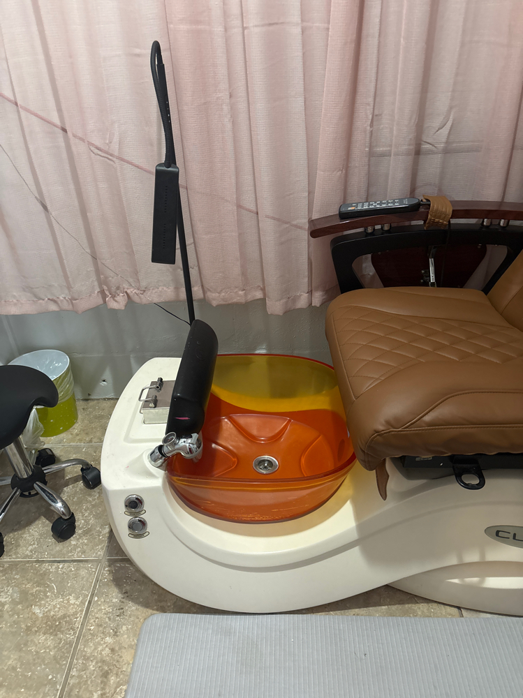 Basic spa pedicure at Get Frosted lux Spa in Wauchula, FL
