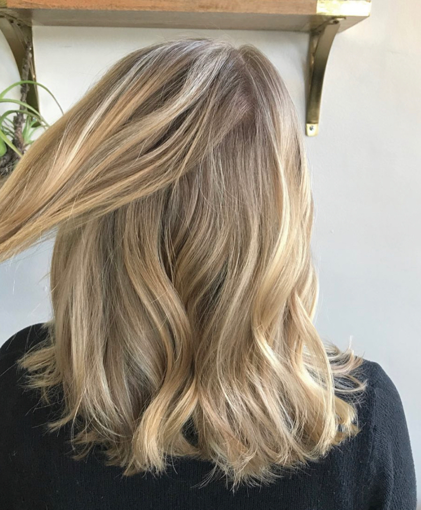 Partial Highlight & Root Touch Up at Allison Luevano in Glendora, CA
