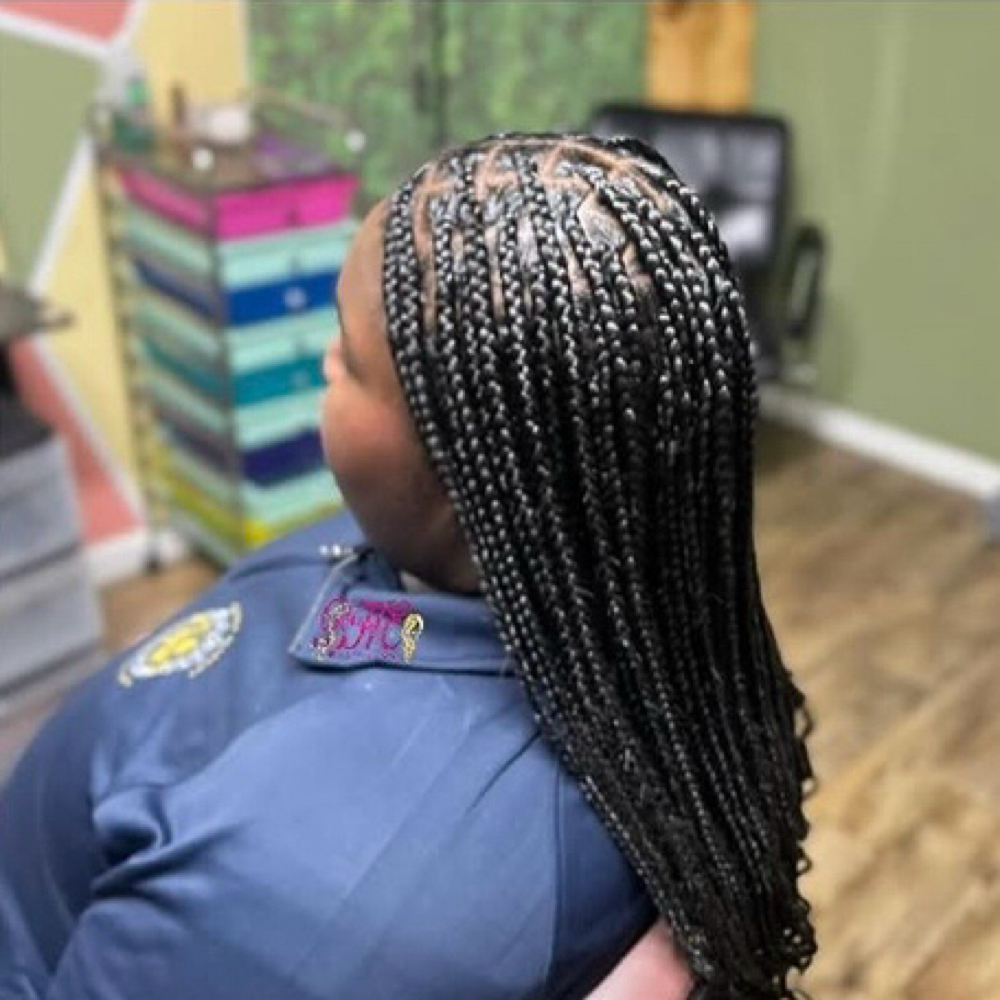 Medium Knotless Box Braids at Erica Sam in Opelousas, LA